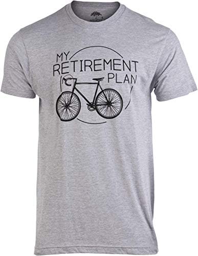 שלי תכנית פרישה / מצחיק אופני רכיבה רוכב פרש רוכב אופניים איש חולצה