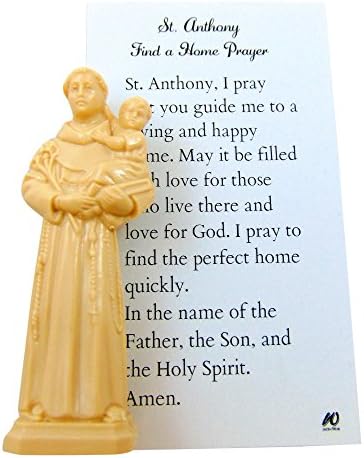 ווסטמן עובד סנט אנתוני ביתי Finder Finder Saint Saint פסל ותפילה לרכישת בית