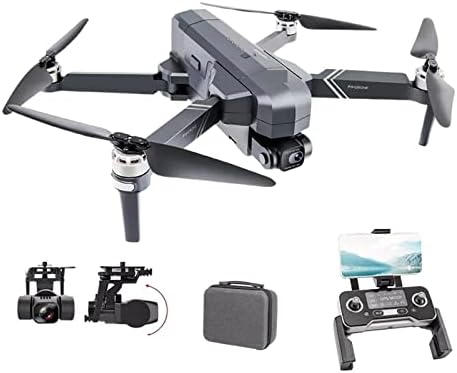 Drone PureUV 5G WiFi 4K מצלמה פרוציונאלית 2 צירים דו-צירים גימבל אנטי-רישום צילום אווירי מטוסים מתקפלים מרחק RC ללא