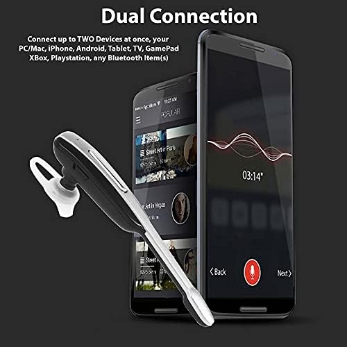 אוזניות Tek Styz תואמות את Asus Zenfone 4 Selfie Pro באוזן אלחוטית Bluetooth רעש מבטל אוזנית