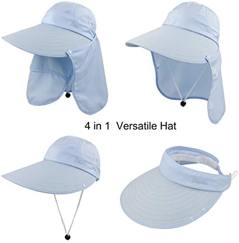 נשים שמש רחב ברים הגנת דיג כובעי מתקפל קוקו קיץ כובע עם נתיק דש