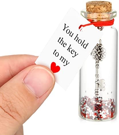מתנה רומנטית ליום השנה אתה מחזיק את המפתח לבקבוק רומנטי של ליבי, זעז