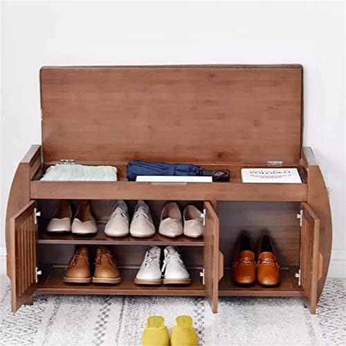 מארגן נעל נעליים גינג 'מארגן מארגן אחסון מדף ביתי עם עמדת נעליים של ריהוט כרית מושב