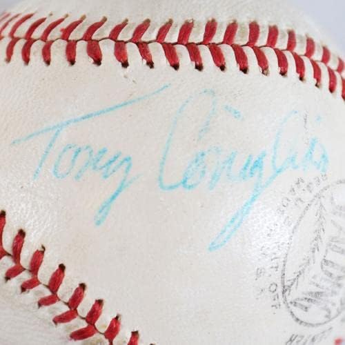 טוני קוניגליארו חתום בייסבול Red Sox - CoA JSA - כדורי חתימה