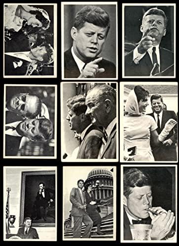 1964 Topps ג'ון פ. קנדי ​​כמעט שלם סט+