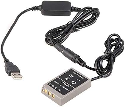 כבל מתאם חשמל של Fotga עבור USB לסוללת דמה BLS-5 BLS-50 BLS-1 לאולימפוס E-PL1/2/3 E-PL5 E-PL6 E-PL7 E-PL8 E-PL9 E-PM1/2/3