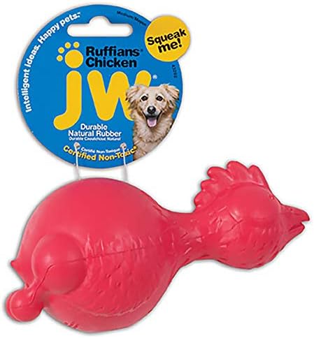 ג ' יי. וו חיות מחמד בריונים כלב להביא וללעוס צעצוע, עוף