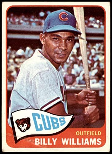 1965 Topps 220 בילי וויליאמס שיקגו קאבס GD+ Cubs