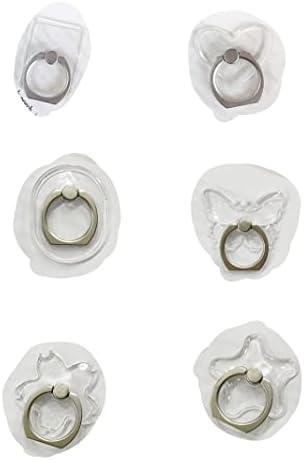Ybdxha שקוף קריסטל טלפון נייד טבעת אבזם טבעת טבעת טבעת טבעת טבעת טבעת טבעת טבעת טבעת ניידת מחשב טלפון נייד, אחיזת