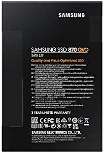Network-EXP SAM Sung Solid State Drive 870 QVO 4TB SATA3 2.5 אינץ