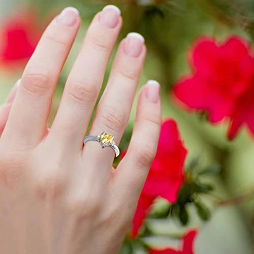 2023 חדש אירוסין עגול לחתוך זירקונים נשים חתונה טבעות תכשיטי טבעות לאישה לסרוג טבעת