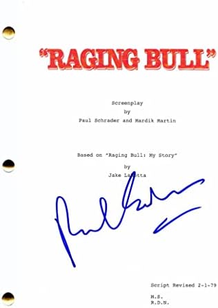 פול שרדר חתם על חתימה גועשת תסריט סרט מלא בול - בכיכובו של רוברט דנירו וג'ו פסי - בבימויו של מרטין סקורסזה - מוציא את המתים,