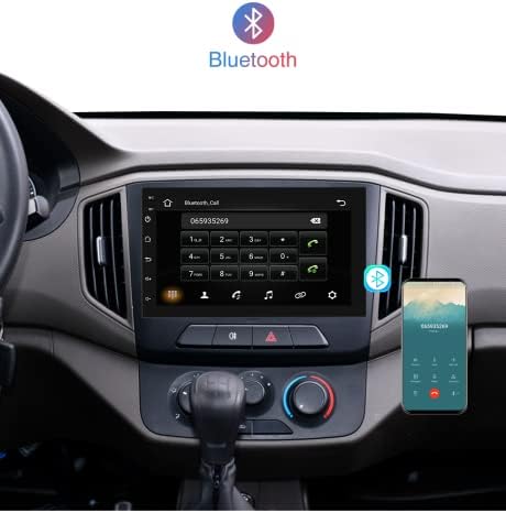 BAJKQKAI אנדרואיד 11 סטריאו מכונית כפול DIN 7 אינץ 'מסך מגע רדיו רדיו ברדיו DASH GPS ניווט Bluetooth FM רדיו עם קישור