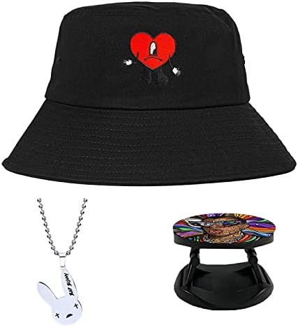 באני כובע קאטון ראפר קאובוי בייסבול כובע רגאטון רקום מתכוונן יוניסקס היפ הופ שחור כובע שרשרת אחיזת טלפון