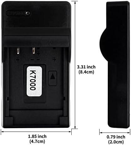 KLIC-7000 מטען USB עבור Kodak Easyshare LS755, Easyshare LS755 Zoom, Easyshare M590, מצלמת פרוסה ועוד
