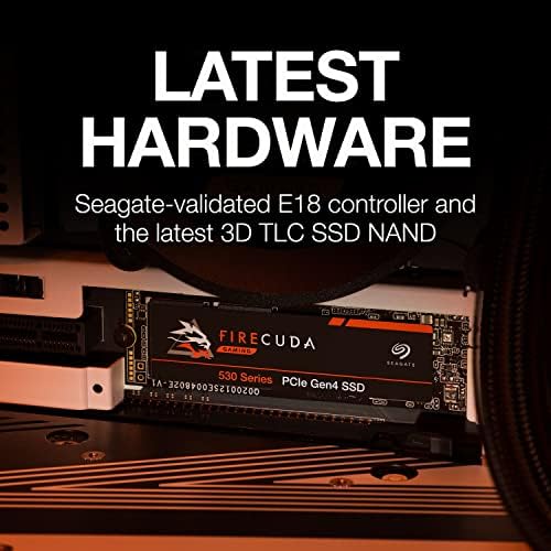 Seagate Firecuda 530 ZP2000GM3A013 2 TB Solid State Drive - M.2 2280 פנימי - PCI Express NVME - שחור