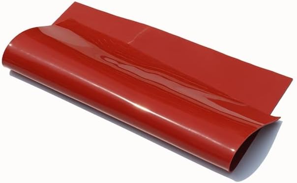 גיליון גומי סיליקון גודל 50x50 סמ, עובי 1/1.5/2/3/4/5 ממ אדום או שחור צבע גומי אטם אטם לוח דק - לוח דק -
