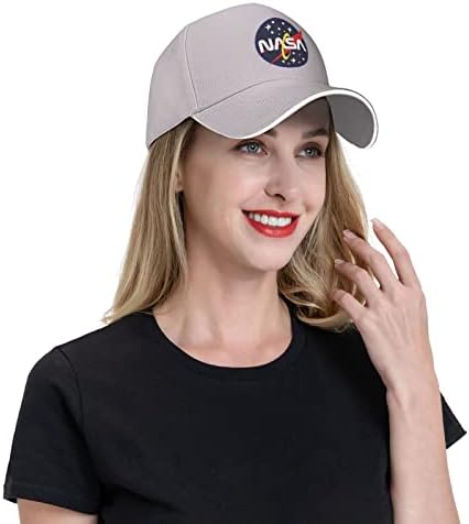 DENOU NASA LOGO CAP CAP MANS BASEBALL CAP כובעים מתכווננים כובעים בוקרים