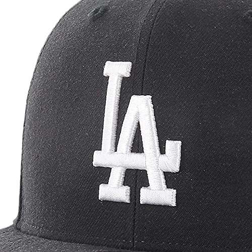 '47 לוס אנג' לס דודג ' רס גברים נשים בטוח ירה קפטן מתכוונן סנאפבק שחור / לבן כובע
