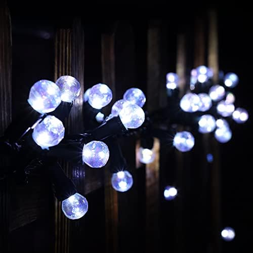 נוברוז מגניב LED led G15 חוט אורות חג מולד על חוט ירוק 50 אורות פיות LED אור עם קישוטי חג המולד מוסמכים למסיבת חצר חיצונית