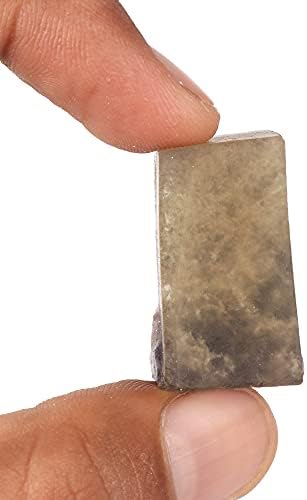 Gemhub ריפוי טבעי מחוספס קריסטל רופף דו-צבעי פלואוריט אבן חן 115.10 CT מוסמך דגימת אבן מינרלית גולמית ...