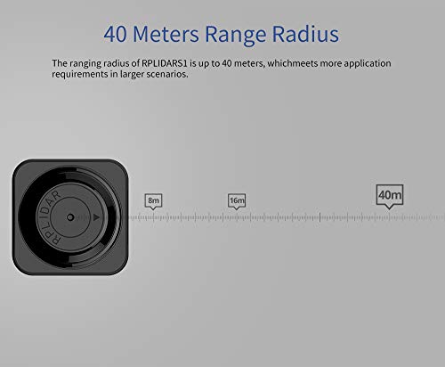 YouYeetoo עלות נמוכה 360 מעלות RPLIDAR S1 TOF 40 מטר סורק חיישן LIDAR להימנעות מכשולים וניווט של UAV AGV