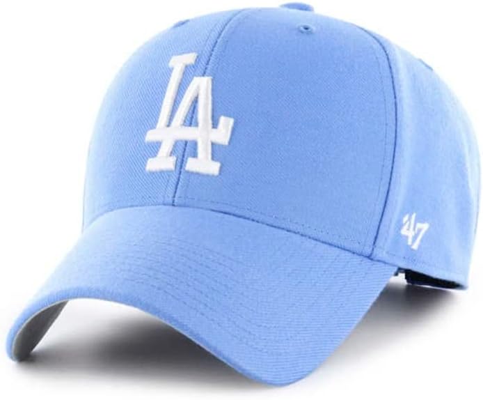 '47 לוס אנג' לס דודג ' רס גברים נשים הטוב ביותר מתכוונן וולקרובק פריווינקל כחול כובע עם צוות צבע לוגו