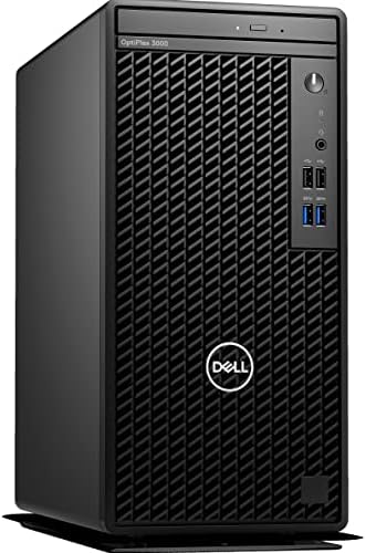 Dell Optiplex 3000 מחשב שולחני עסקי, Intel Core I7-12700, 32GB DDR4 RAM, 1TB NVME SSD, 3TB HDD, 802.11AC WIFI, HDMI, VGA,
