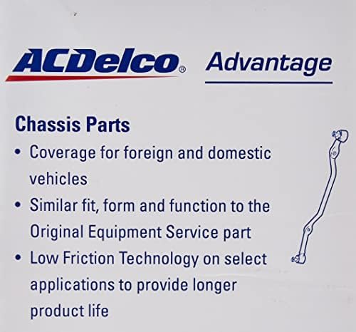 ACDELCO 45G20642 ערכת קישור סרגל המייצב הקדמי המקצועי עם חומרה עם חומרה