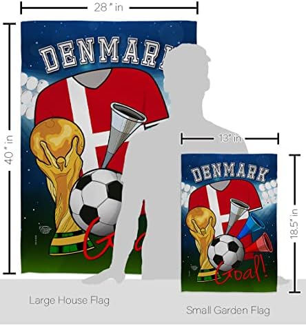גביע העולם דנמרק דגל דגל דגל דגל אמנות דגל דגל דגל חיצוני עמדו קישוטי חוץ שטיחי חצר גן שלטי פיפא מתנות ספורט