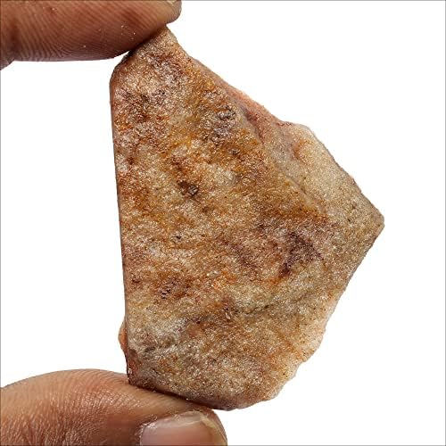 Gemhub ורוד טבעי ירקן מוסמך 118 סמק. אבן חן רופפת גולמית גולמית לא מטופלת