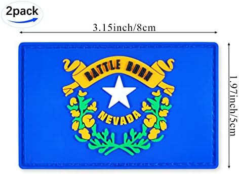 תיקון דגל של JBCD Nevada טקטי PVC וו גומי וולאה טלאי אטב