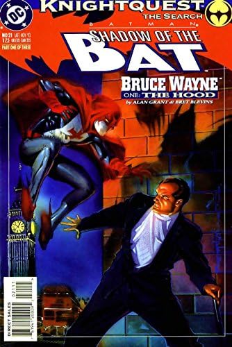 באטמן צל העטלף 21 1993 עמוד 17 צבוע מקורי חתום אדריאן רוי