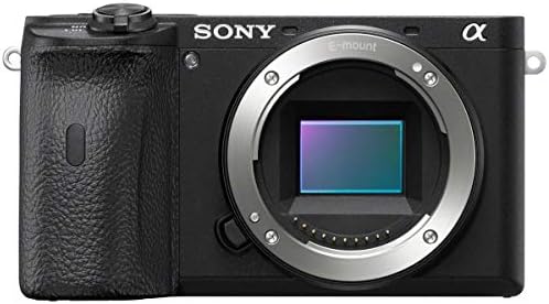 Sony Alpha A6600 גוף מצלמה דיגיטלית ללא מראה בלבד, צרור שמע עם Rode Videomicro Mic, Case, Studate, Charger,