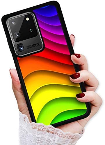 עבור Samsung Galaxy S20 Ultra, כיסוי טלפון מגן רך עמיד, Hot12087 מופשט קשת