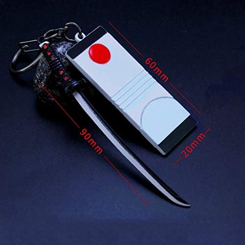 Slayer Demon: 1/5 בקנה מידה קמאדו טנג'ירו חרב מתכת מחזיק מפתחות מיני צעצוע