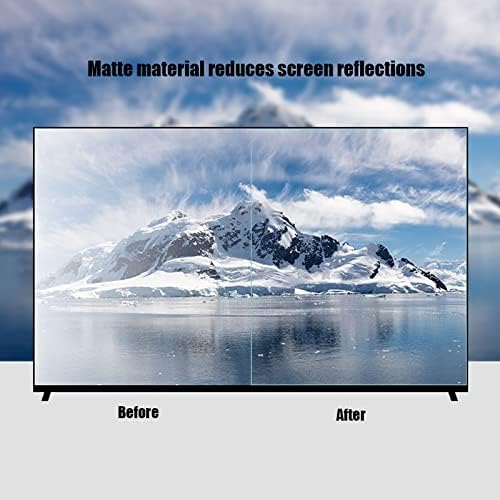 מגן מסך אנטי השתקפות HD נקה אור אנטי-כחול אנטי-בוהק מסנן מסך טלוויזיה לסוני Samsung Hisense 32-75 אינץ ' / A / 65 אינץ' 1440x809
