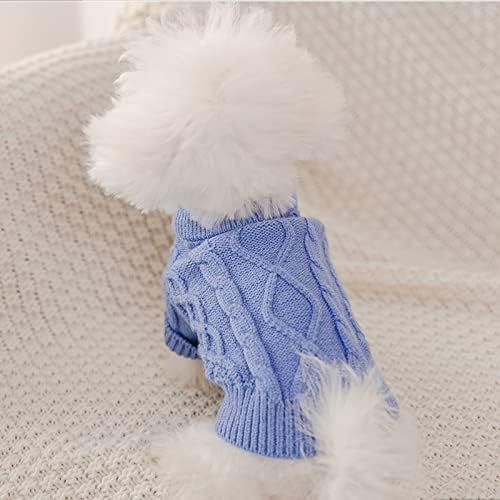לרכוש סוודר בגדי מחמד כלבים סרוג סוודר בגדים כלבי תלבושות כותנה סתיו חורף
