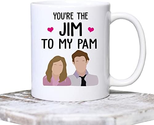 אתה ג ' ים לספל פאם שלי לחבר חברה ספל קפה מתנה לאישה ולגביע בעל, זוג חבר וחברה ספל תה תואם