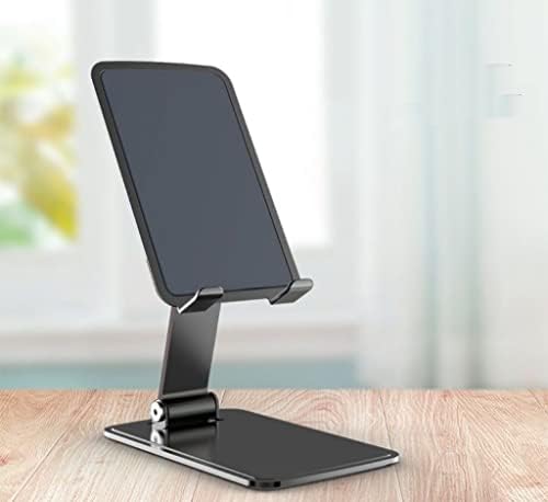 עמדת טלפון Ladumu עשויה מתנות מחזיק טלפון נייד מפלדה קלות לשימוש עבור שולחן כתיבה מתקפלת