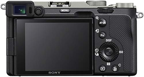 Sony A7C Mirrort ללא מסגרת מלאה מצלמת אלפא 7C גוף עם 28-60 ממ F4-5.6 ערכת עדשות כסף ILCE7CL/S צרור עם מארז ציוד DECO + סוללה