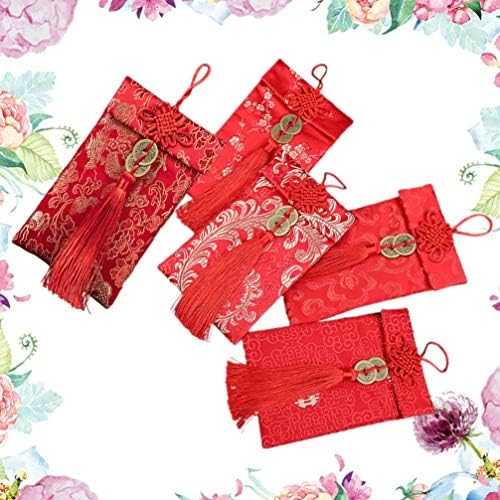 חתונה מעטפות 5 יחידות סיני אדום מעטפות מזל כסף מתנת מעטפות מנות הסיני חדש שנה הונג באו 2020 גלגל המזלות עכברוש חדש שנה מסיבת
