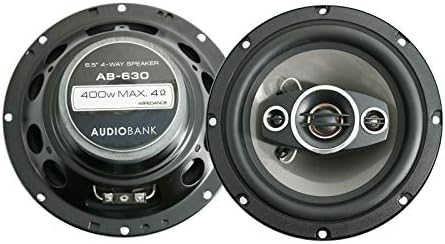 Audiobank 4x AB-630 800 וואט וואט טיפול בכוח 6.5 אינץ
