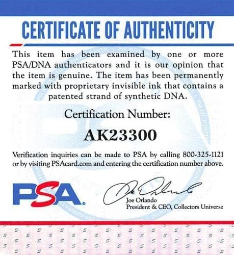 BJ Upton חתמה על חתימת בייסבול אוטומטית PSA/DNA AK23300 - כדורי חתימה