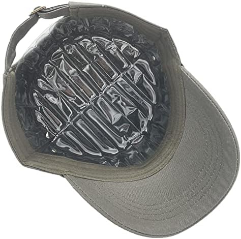 צבאי כובע כותנה צוער כובע מתכוונן שטוח מגבעות אריג בציר בייסבול כובעי עבור נשים וגברים
