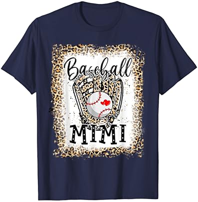 בייסבול מולבן מימי נמר מימי משחק יום בייסבול אמהות יום חולצת טריקו