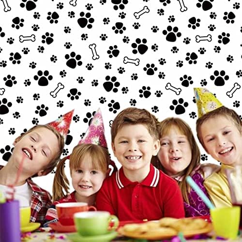 כלב כפת תפאורות בני בנות ילדים מסיבת באנר מסיבת יום הולדת לחיות מחמד רקע קישוט תמונה לירות אבזרי 82 * 60 אינץ