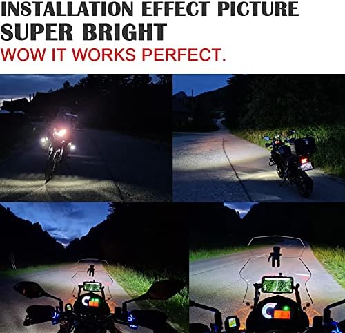 אופנוע אבזר אור + מגן סוגר עם ממסר מתג קו עבור ב. מ. וו 1200 גרם ו800 גרם ו700 גרם ו650 גרם ק1600 הוביל עזר ערפל אור