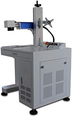 מכונת חריטה לייזר של סיבי שולחן עבודה 30W מכונת חריטה מכונת חריטה ציר סיבוב כולל