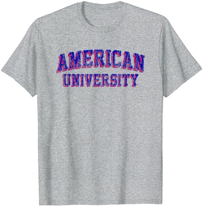 חולצת טריקו לטרו רטרו אוניברסיטה אמריקאית